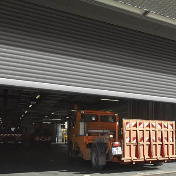 Рулонные промышленные ворота DD