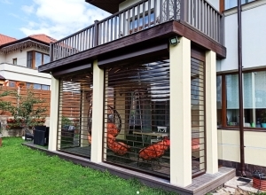 Рольставни из поликарбоната прозрачные