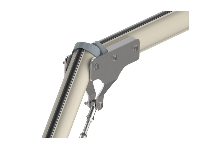 Механизм для складывания стрелы шлагбаума DEA